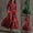Style2-Red dresses for women, variant on Mceream Cocktail Dresses for Women Long Sleeve Ruched Satin Wrap Maxi Dresses Elegant V Neck Ruffle Hem Porm Dress Holiday Wedding Guest Dresses Navy L