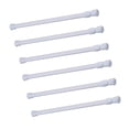 thumbnail image 1 of Tringle de Tension Lot de 6 Barres d'Armoire en Acier à Ressort Réglables Tringle à Rideau de Tension Acier de Haute Qualité Installation Facile Usage Grand, 1 of 1