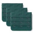thumbnail image 1 of INSPIRE CHIC Rallonges de Soutien-Gorge pour Femmes à 3 Crochets 3 Rangées Bretelle de Soutien-Gorge Extensible Boucle Crochets Bande de Soutien-Gorge Couleur Paon 3, 1 of 5