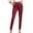 Wine, variant on RKSTN Black Dress Work Pants For women Slim Fit Stretch Comfy Solid Color Business Casual Work Pants Office Slacks Stretch Skinny Leg with Pocket