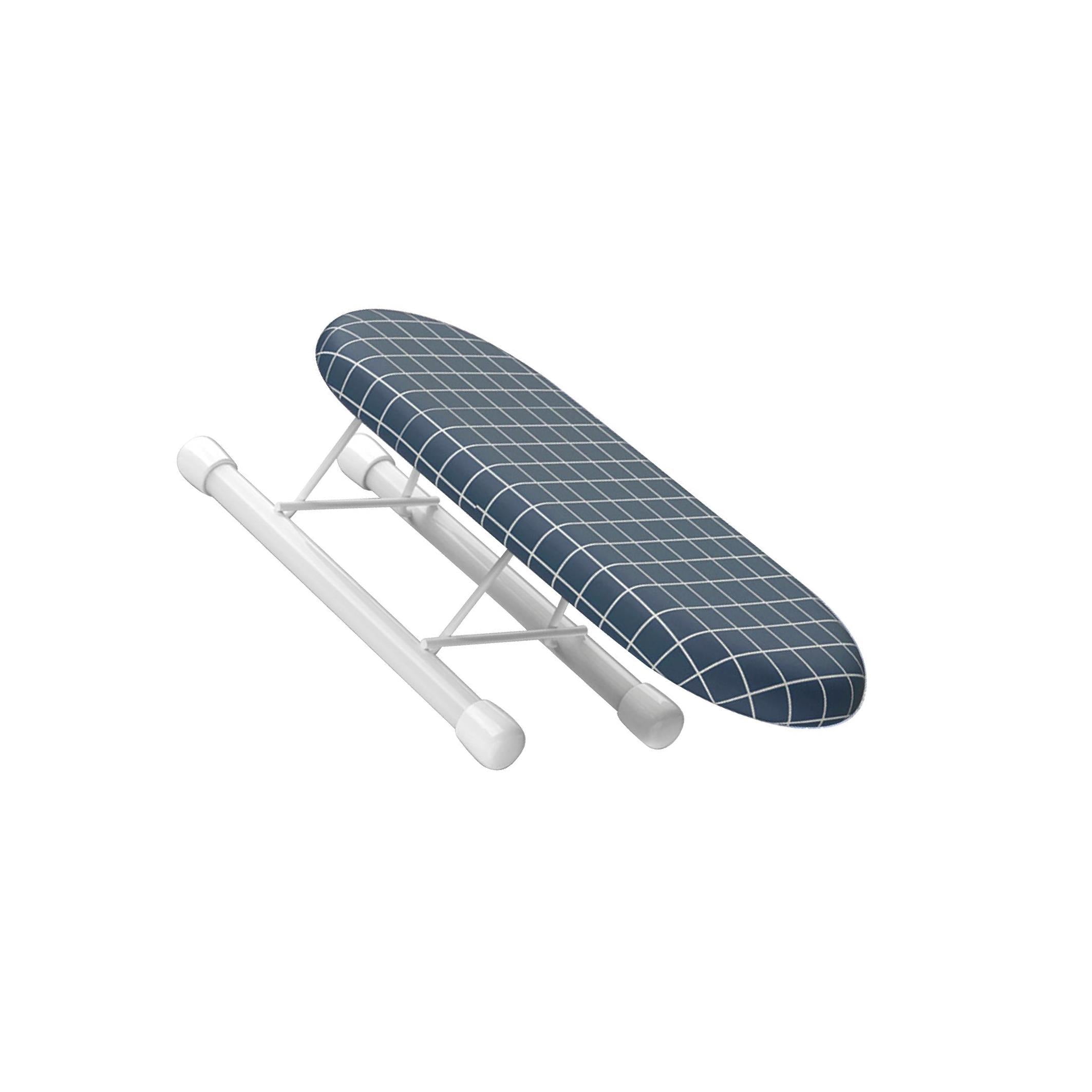 fastboy Small Folding Ironing Board Ironing Cuffs Neckline for Home Blue