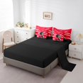 thumbnail image 3 of YST 7 Piece Bed in a Bag Full Size Comforter Set Ice Hockey Bedding Set,Hockey Reversible Design Bed Set,Winter Sports Soft Microfiber Comforter with Sheet Set,All Season,Carolina, 3 of 5