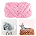 thumbnail image 4 of tredstone Chunky Yarn Knitting Arm Knit Soft Yarn 250G for DIY Rug Making Sweaters Pink, 4 of 9