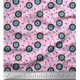 thumbnail image 1 of Soimoi Velvet Fabric Dart Board Sports Printed Fabric 1 Yard 58 Inch Wide, 1 of 3