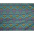 thumbnail image 4 of oneOone Polyester Lycra Fabric Swirl & Paisley Ikat Print Fabric By Yard 56 Inch Wide, 4 of 4