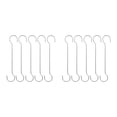 thumbnail image 4 of relayinert 5pieces Durable And Sturdy Stainless Steel Metal Hooks For Long-lasting 50cm S Hook 2Set, 4 of 6
