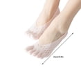 thumbnail image 3 of Transemion Skin-friendly Womens Compression Socks With Anti-slid Bottom For Stable Fixture Nylon Made Lining black 1Set, 3 of 3
