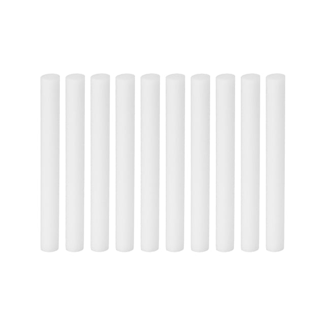 Unique Bargains Cotton Filter Sticks, Refill Sticks Filter Wicks Replacement (2.76'' x 0.28''), White 10Pack