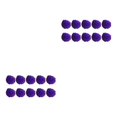 thumbnail image 4 of Dalazy 10 Pcs Activité Extérieure - Balles d'Eau Réutilisables pour Amusement Estival à la Piscine Ballons d'Eau Colorés pour Amusement Familial à la Piscine Violet 2 Pcs, 4 of 6