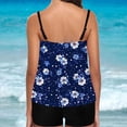thumbnail image 3 of Weiqiqre Modest Swimsuits for Women Two Piece Bathing Suits Blouson Tank Top with Boyshorts Tummy Control Modest Swimsuits, 3 of 3