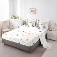 thumbnail image 3 of 7Pcs Christmas Tree Kids Bedding Set for Boys,King Size Comforter Set with Sheets and Pillowcase,7Pcs Bed in a Bag Merry Christmas Children Bed Set,Xmas Comforter, 3 of 5