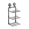 thumbnail image 2 of Suction Cup Kitchen Food Preparation Shelves,3 Tier Food Preparation Tray, Multi Layer No Hole Wall Mounted Vegetable Tray Vegetable Preparation Rack, 2 of 6