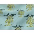 thumbnail image 4 of oneOone Viscose Jersey Fabric Bird & Tree Block Print Fabric BTY 60 Inch Wide, 4 of 5