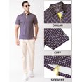thumbnail image 4 of Polos de Golf pour Hommes à Manches Courtes, Évacuation de l'Humidité, Coupe Sèche, Motifs Imprimés, Polo de Performance à Col, Polos de Golf pour Hommes, 4 of 6