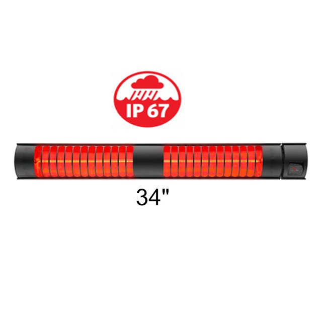 T4000/8R - Radiateur Infrarouge de 34 Pouces