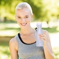 thumbnail image 3 of Plastic Water Bottle for Outdoor Travel | Leak-Proof Sports Cup with Lifting Rope | Portable Reusable Drinking Container for Office, Gym, Hiking | Transparent Matte Pc Water Bottle, 3 of 3