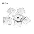 thumbnail image 3 of Uxcell Rondelle Carrée, Lot de 10, M5x20x20x1,5 mm, Rondelles pour Plaques Carrées en Acier Inoxydable 304, 3 of 5