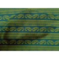 thumbnail image 4 of oneOone Cotton Cambric Fabric Stripe & Paisley Block Print Fabric BTY 56 Inch Wide, 4 of 4