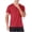 Red, variant on SROBPTY Mens Summer Top, Short Sleeve Shirts for Men, Men Casual Running Exercise Fitness Loose Round Neck Short Sleeve Red, XL