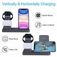 thumbnail image 4 of Chargeur Sans Fil 3 en 1 Station de Recharge Sans Fil Compatible avec Watch Series 5/4/3/2/1, 4 of 8