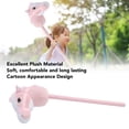 thumbnail image 3 of Plush Stick Horse, 27.56inch Stick Horse Plush Handcrafted Hobby Horse on A Stick, 2 Sound Effect Plush Horse Stick Toy with  Neighing Sounds, Stick Hobby Horse Riding Toy, 3 of 7