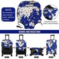thumbnail image 3 of Luggage Cover Protector Travel Suitcase Covers Protective Skin for Carry On Baggage Fit 25-28 Inch Luggage, 3 of 5
