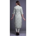 thumbnail image 3 of Bimba Printed Button Down Straight Tunic Dresses For Women Kurti X-Large, 3 of 6