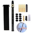 thumbnail image 4 of Saxophone de Poche, Mini Saxophone de Poche Instrument à Vent, Mini Saxophone Instrument Flûte Saxophone de Poche, Instrument de Musique C Pratique de Saxophone Clé, Saxophone de Poche Saxophone Portable Noir, 4 of 4