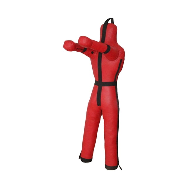 Guardoinrt Grappling Dummy Unfilled Practice Dummy Mma Training Boxing Dummy Dummy Kick Red 180cm