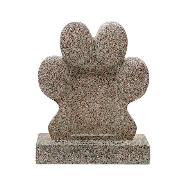 Deeceymbur Pierre Commémorative en Résine pour Animaux de Compagnie Chiens Chats Décoration de Jardin Extérieur Lieu de Repos Souvenir Hommage Durable