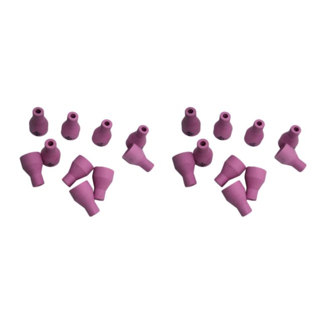Decodeary Corps de Virole pour le Soudage des Consommables de Torche Performance Fiable Rose 5x30 2Set