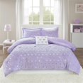 thumbnail image 2 of Pemberly Row Polyester Printed Brushed Comforter Set in Purple Blush, 2 of 10