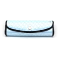 thumbnail image 2 of Lunettes de Lecture pour Femmes en Forme d'Oeil de Chat Ovales Cloutées de Strass avec Étui Rigide Bleu +2,75, 2 of 4