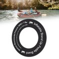 thumbnail image 4 of Black Valve Adapter Gasket, Gas Valve Adapter Gasket Circle Wide Use  For Kayaks, 4 of 8