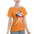 thumbnail image 2 of T-Shirt Basique à Manches Courtes pour Femmes Sailor Moon Rei Hono, 2 of 6