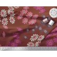 thumbnail image 2 of Soimoi polyester Crepe Fabric Artistic Flower Decor Fabric Printed Yard 42 Inch Wide, 2 of 3