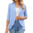 thumbnail image 1 of Birdeem Blouse Décontractée Mode Printemps et Été Couleur Unie Col en V Manches Courtes pour Femmes, 1 of 9