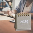 thumbnail image 3 of 2025 Mini Desk Calendar, 2024-2025 Monthly Planner, Compact Desktop Calendar for Home Office Organization, Management Planning Tool for Work and School, 3 of 5