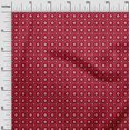 thumbnail image 2 of oneOone Silk Tabby Fabric Circle Block Printed Craft Fabric BTY 42 Inch Wide, 2 of 4