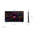 thumbnail image 2 of LG 55-Inch UA7500 4K Smart TV - α7 AI Processor, Alexa Ready, 60Hz Refresh Rate, HDMI 2.0, HDR10, ALLM, Game Optimizer, WebOS25 (55UA7500ZUA, 2025), 2 of 9