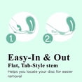 thumbnail image 2 of SHORDY Reusable Menstrual Disc (Small) Leak-Free Period Disc Tampons, Pads & Cups Alternative (Green), 2 of 8
