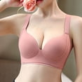 thumbnail image 3 of Yuyuzo Womens Wireless Bras Deep V No Underwire Push up Bras Seamless Full Coverage Everyday Bralettes, 3 of 3