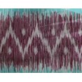 thumbnail image 4 of oneOone Tissu Viscose Georgette Chevron Ikat Imprimé 1 Yard 42 Pouces de Large, 4 of 4