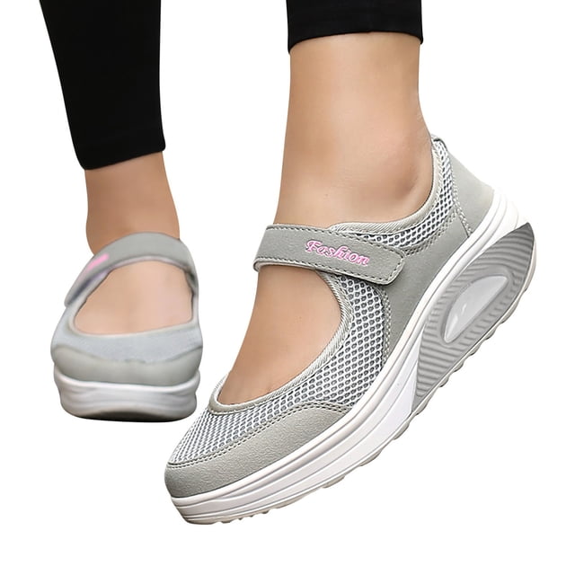 Kcodviy Chaussures Plateforme Sport Respirantes Chaussures Basses pour Femmes Décontractées Course Légères Chaussures Décontractées Chaussures Montantes Décontractées pour Femmes Chaussures Décontractées pour Femmes