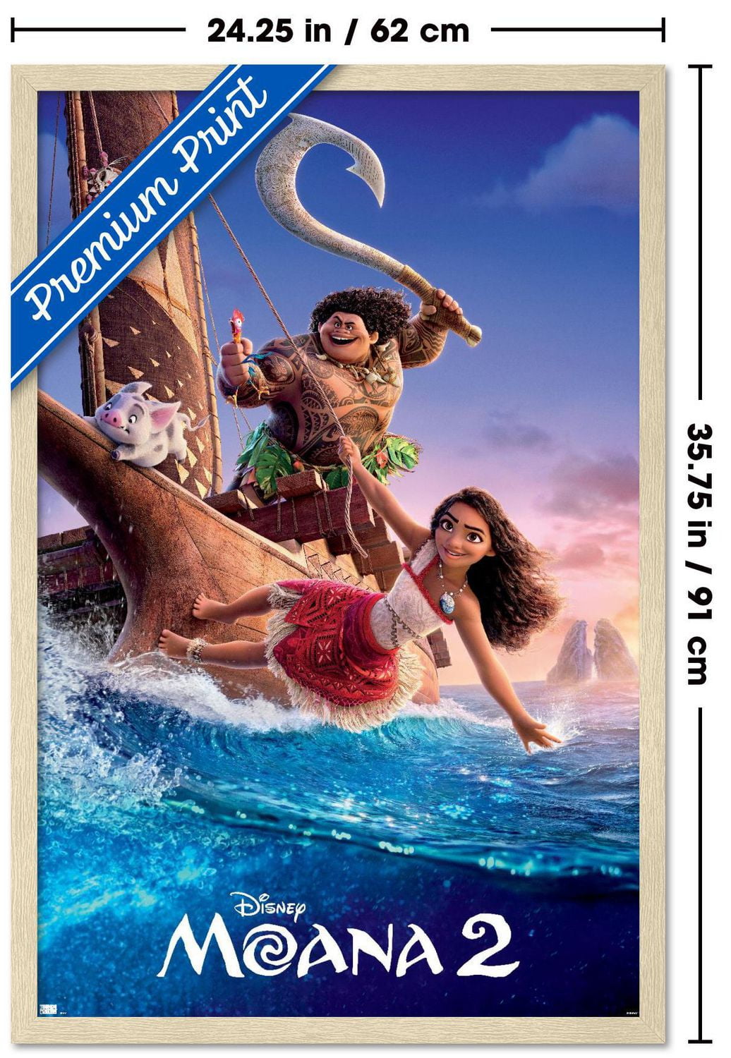 Disney Moana 2 - Une feuille