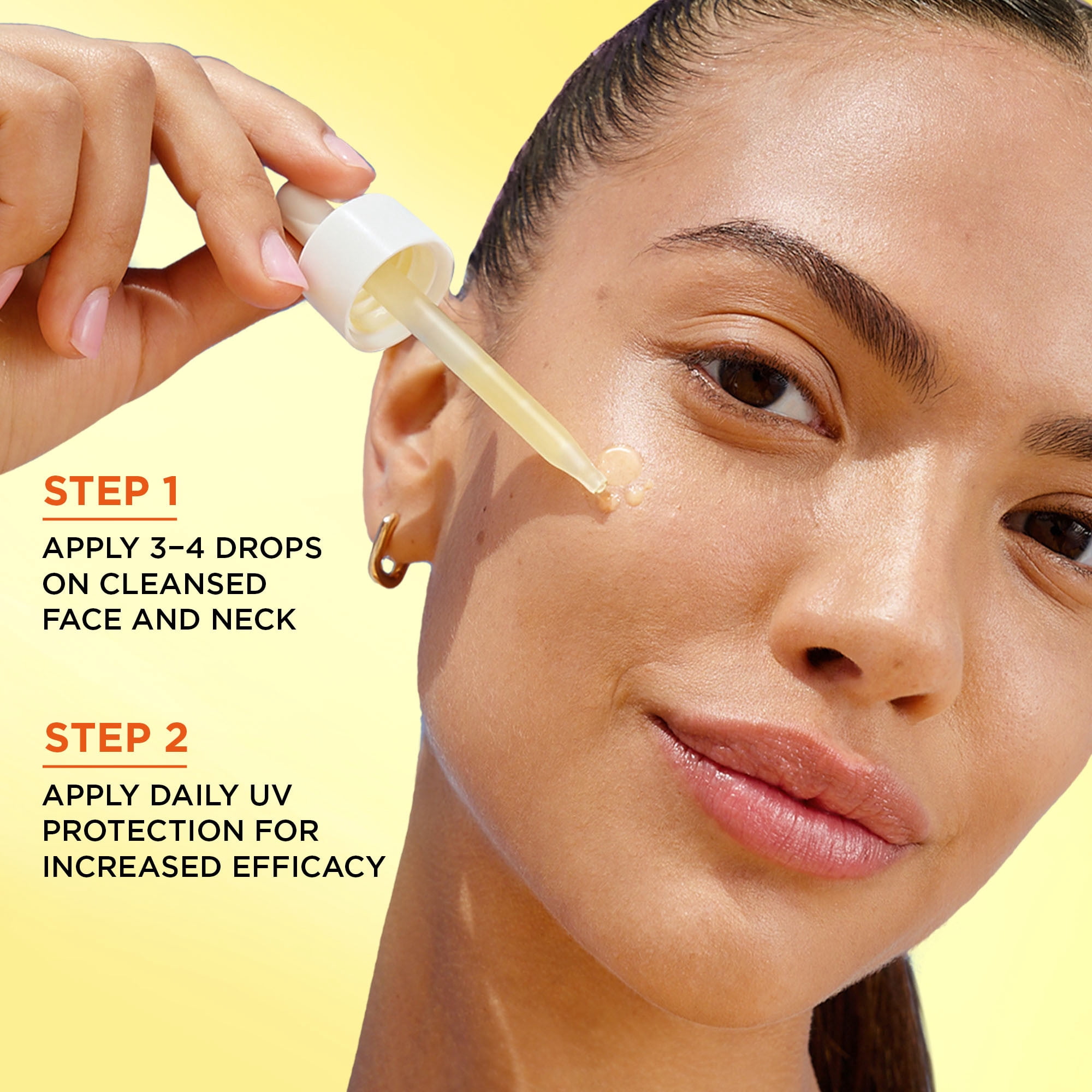Garnier Sérum visage vitamine C, acide salicylique, niacinamide, Melasyl, 30 ml