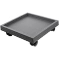 thumbnail image 4 of POINTERTECK Plant Stand with Wheels Rolling Plant Stand Square Plant Dolly Flowerpot Tray, 4 of 6