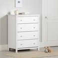 thumbnail image 1 of South Shore Cotton Candy 4-Drawer Chest, in Pure White, 1 of 11