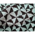 thumbnail image 4 of oneOone Silk Tabby Fabric Geometric Block Print Sewing Fabric BTY 42 Inch Wide, 4 of 4