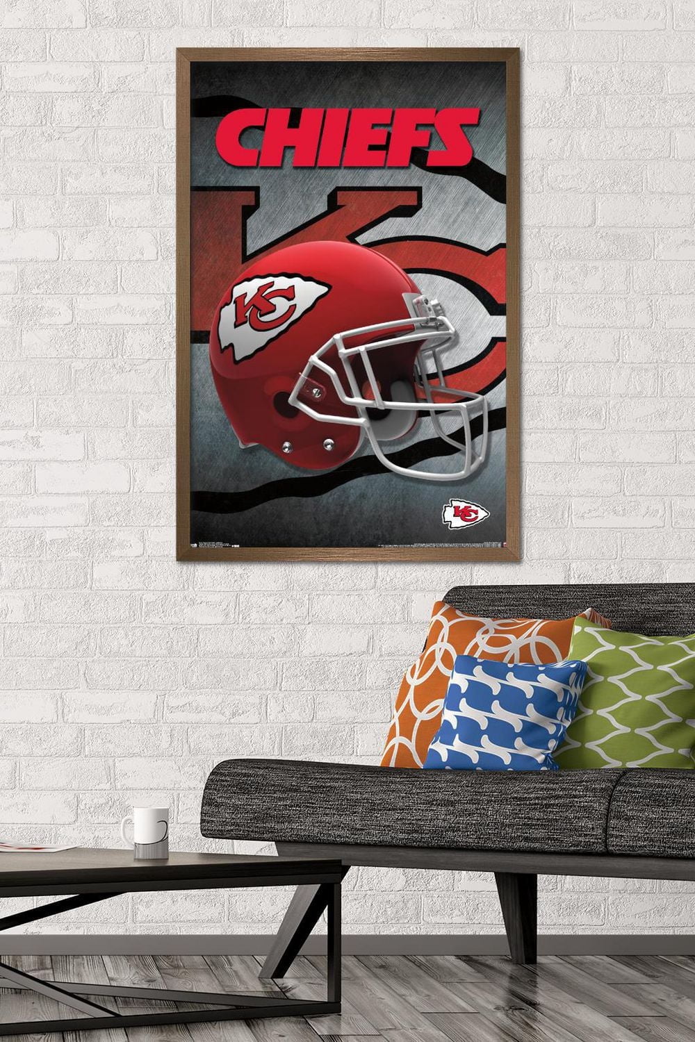 NFL Kansas City Chiefs - Helmet 16 Wall Poster, 22.375" x 34"